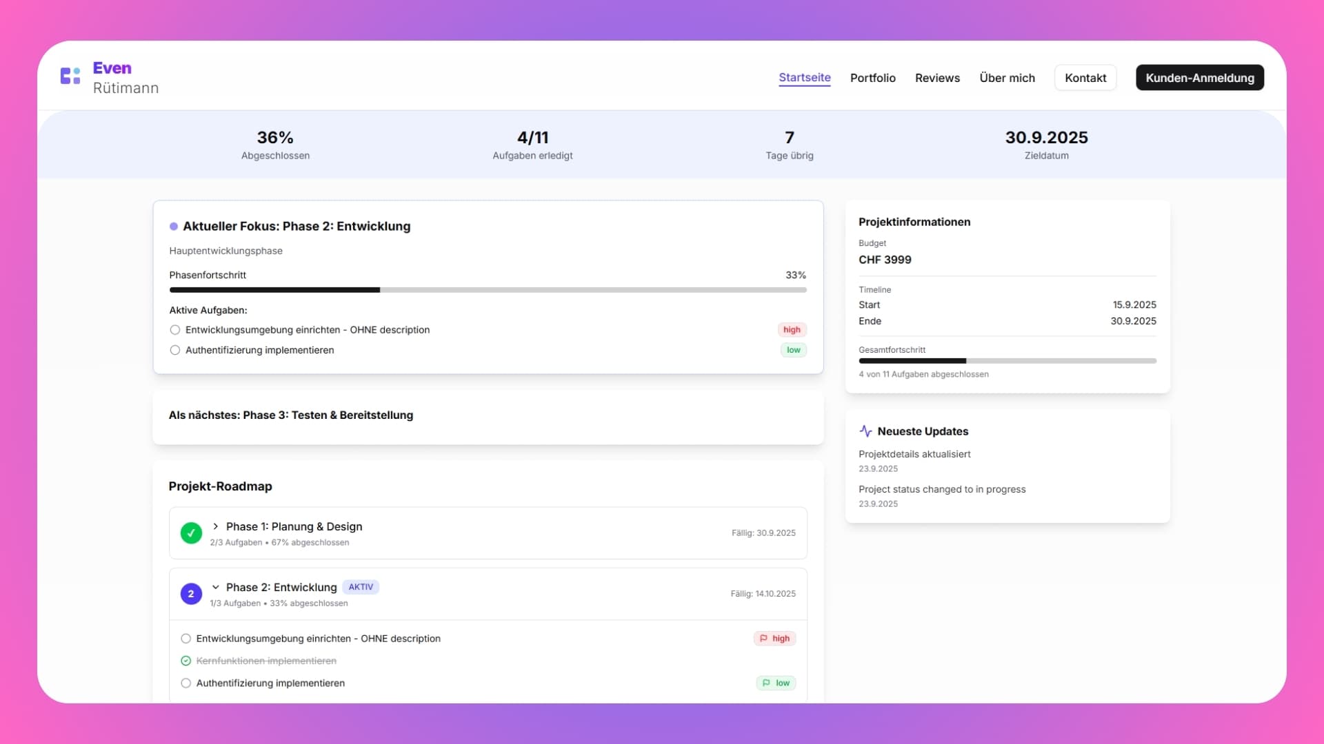 Even Rütimann – Freelancer Hub & Portfolio Bild 5